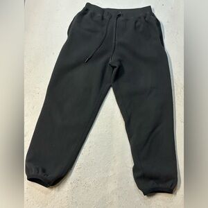 Lululemon relaxed fit fleeced jogger fleece size M black